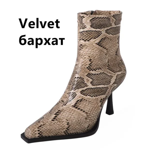 Elegant Thin High Heels Sexy Party Office Ladies Genuine Leather Shoes