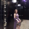 New Chinese Style Purple ShawlQipao Lace Halter Neck Dress Fitted Bodycon Dress for Dating Short Dress