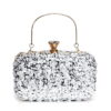 Vintage Embroidered Evening Bag – Ladies Banquet Clutch