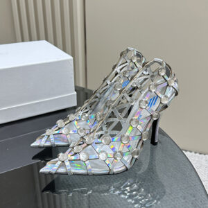 565313778 prismatic crystal design high heels for women