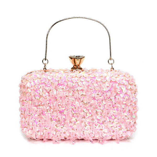 Vintage Embroidered Evening Bag – Ladies Banquet Clutch