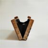 Leaf Vein Acrylic Dinner Bag – Geometric Hard Box Bag