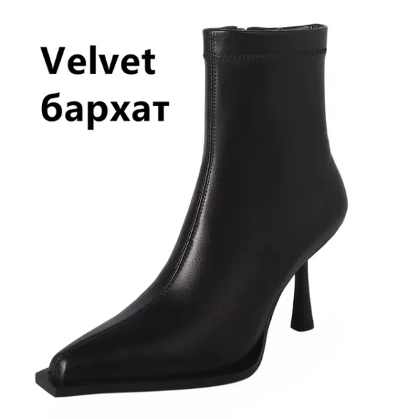 Elegant Thin High Heels Sexy Party Office Ladies Genuine Leather Shoes