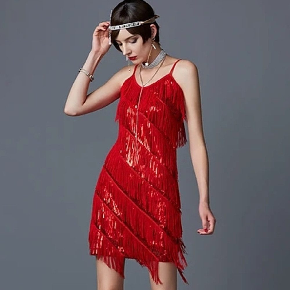 Women's Fashion Party Vacation Fringe Dress - Image 2