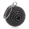 Ball Diamond Tassel Crystal Party Clutch – Women’s Evening Bag