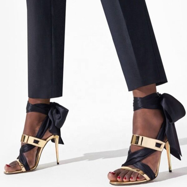 Ankle Wrap Lace Up Party High Heels – Women’s Fashion Heels