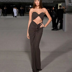 irregular hem luxury party dress for women elegant designer evening gown