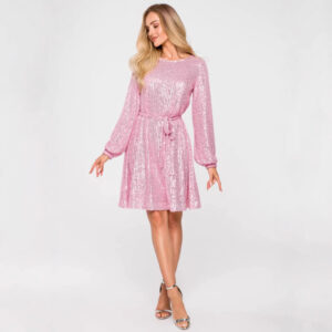 luxury glittering beaded evening party dress