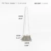 Rhinestone Chain Crossbody Purse – Stylish Beaded Evening Bag