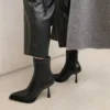 Elegant Thin High Heels Sexy Party Office Ladies Genuine Leather Shoes