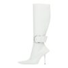 Knee High Pointed Toe Boots – Women’s Zipper Fashion Boots