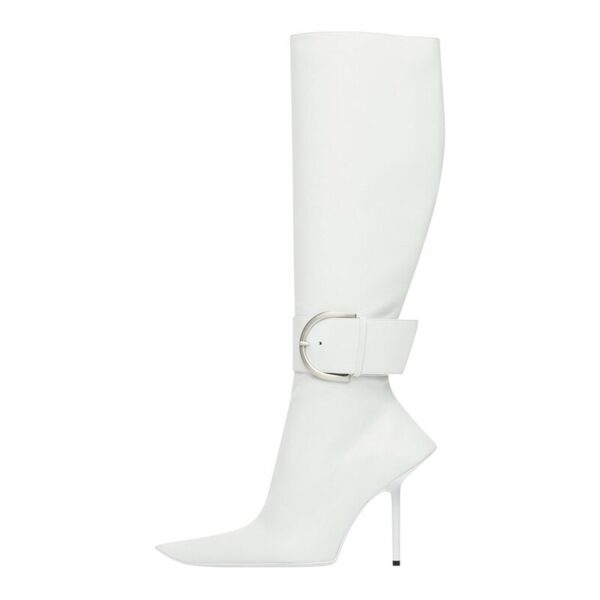 Knee High Pointed Toe Boots – Women’s Zipper Fashion Boots