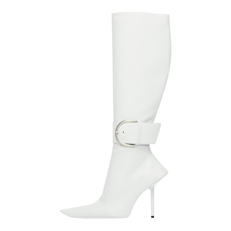 Knee High Pointed Toe Boots – Women’s Zipper Fashion Boots - Image 11