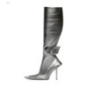 Knee High Pointed Toe Boots – Women’s Zipper Fashion Boots