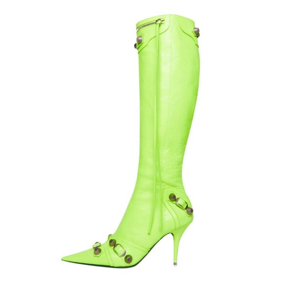 Pointed Toe Ankle Boots Black Stiletto Dress Party Boots