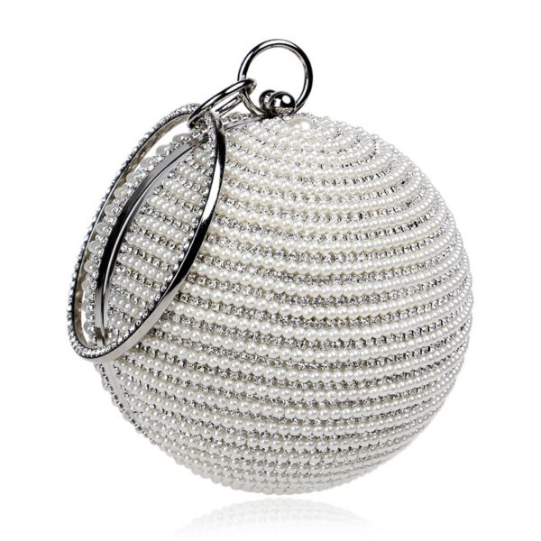 Ball Diamond Tassel Crystal Party Clutch – Women’s Evening Bag