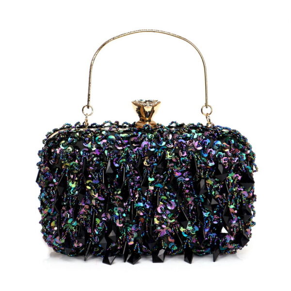 Vintage Embroidered Evening Bag – Ladies Banquet Clutch