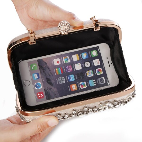 Wedding Pearl Clutch Bag – Luxury Party Handbag