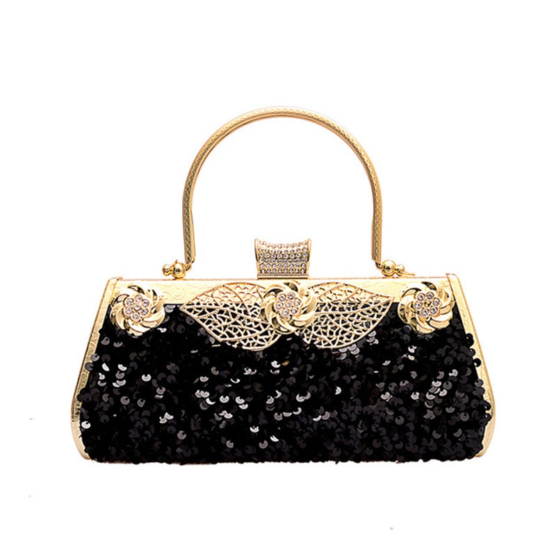Rhinestone Wedding Party Clutch Handbag – Sparkly Evening Bag - Image 2