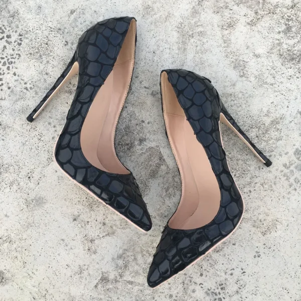 565312788 Pointed Toe Apricot Party Stiletto Heels plus