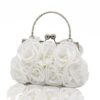 Rose Banquet Evening Bag – Floral Bridal Clutch