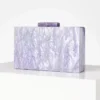 Colored Acrylic Evening Clutch Bag – Stylish Party Accessory