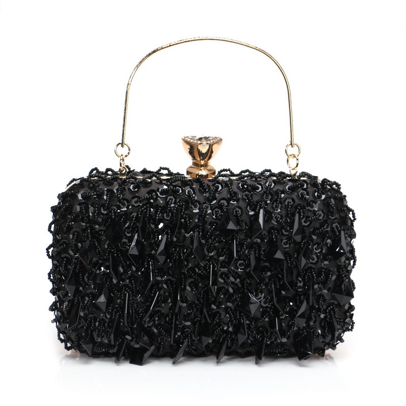 embroidered evening bag vintage fashion ladies banquet clutch for women