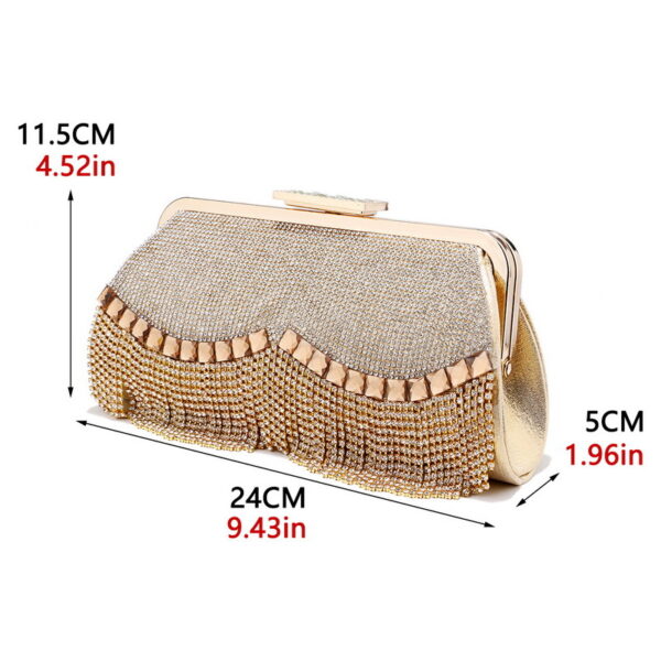 Evening Fringe Bag – Ladies Banquet All-Match Clutch