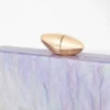 Colored Acrylic Evening Clutch Bag – Stylish Party Accessory