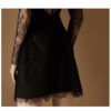 Annual Party Dress Slim A-Line Skirt Lace Dress