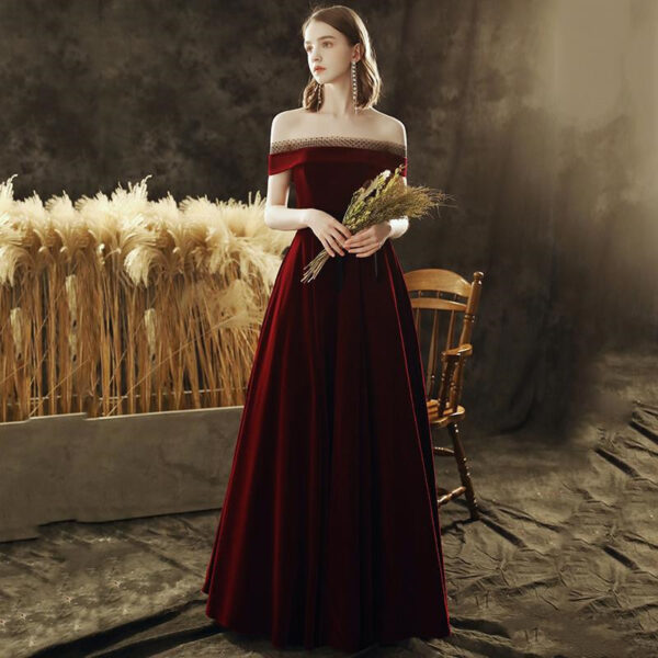 f0ddf7d1-680d-48ec-a1de-db2b492d0ef2.jpg Elegant Wine Red Party Dress – Refined Evening Celebration Style