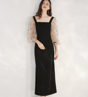 fee23425-3fcd-4c67-88d6-6b917fa4f48c.jpg Luxury Celebrity Black Banquet Evening Dress – Elegant Annual Meeting & Party Gown