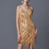 Elegant Fringe Party Vacation Dress for Women