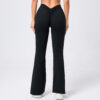 Ladies' Hip Lifting Yoga V Waist Bell-bottom Pants