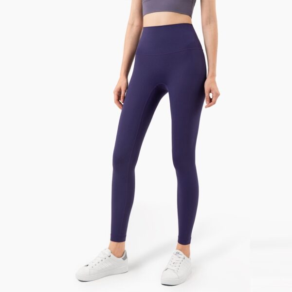 Yoga Pants Nude Feel High Waist Peach Hip Slim Fit Fitness Pants Female