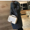 Chain bag pearl fashion small square bag