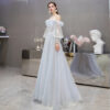 One-shoulder Model Catwalk Starry Sky Toast Suit Hepburn Style Adult Ceremony Annual Party Evening Dress