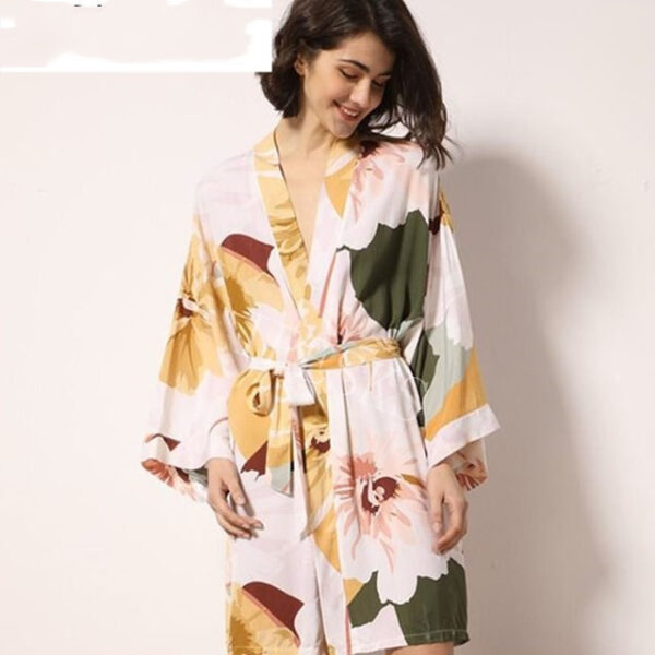 1621568312767.jpg New Sleepwear Robe Spring Thin Cotton-silk Women
