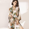 1621573288547.jpg New Sleepwear Robe Spring Thin Cotton-silk Women
