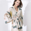 1621573288551.jpg New Sleepwear Robe Spring Thin Cotton-silk Women