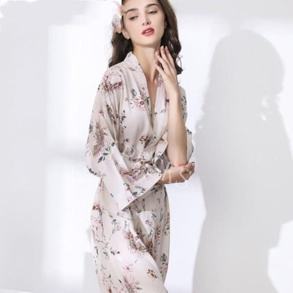 1621573288552.jpg New Sleepwear Robe Spring Thin Cotton-silk Women