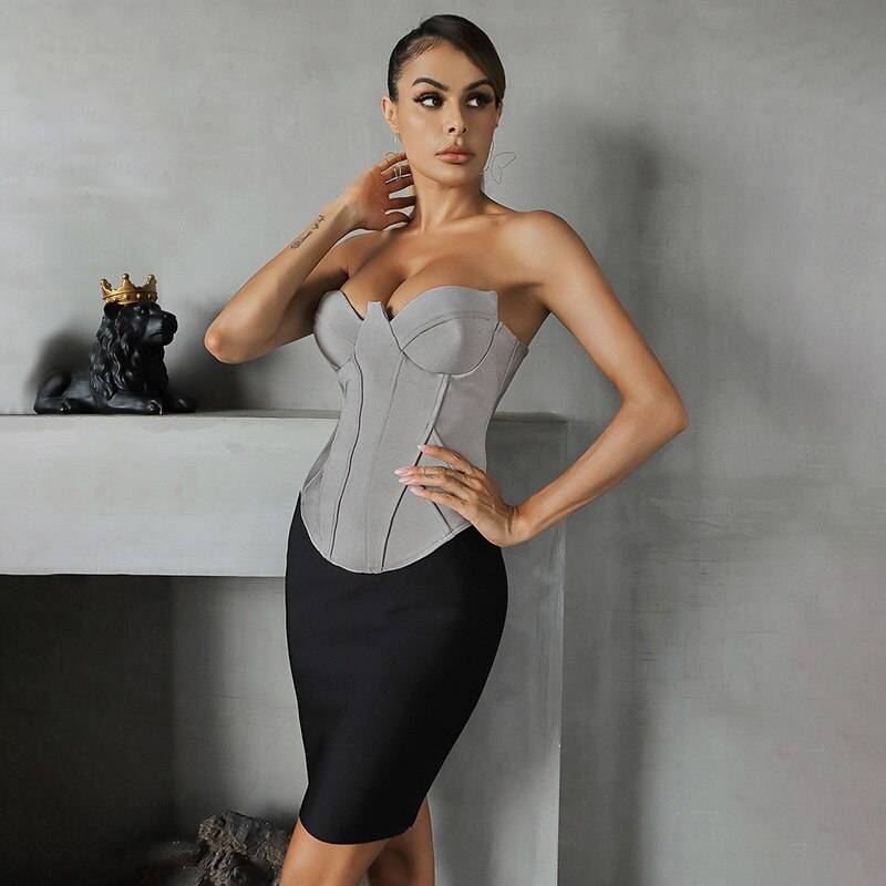 chic-color-block-bandage-strapless-sleeveless-celebrity-party-club-dress