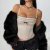 Fishbone-style Niche Vest For Women