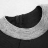 Trendy Hollow Out Design Stand Collar Long Sleeves Celebrity Party Club Bandage Dress