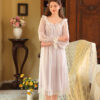 Womens SpringAutumn Loungewear Princess-Style Pajamas With Long Sleeves For Women