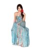 Bohemian Retro Strapless Backless Maxi Dress for Women