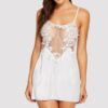 Lace See-through Nightdress Best-selling High-stretch Silk Lingerie Camisole For Women