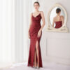 Sequined Fishtail Event Banquet Car Model Etiquette Evening Dress