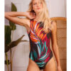 Fashion Sleeveless One-piece Swimsuit For Women