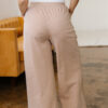 99128463-3395a1dded8be215.jpg Smoke Gray Solid Color Mineral Wash Piping Trim Pocketed Wide Leg Pants